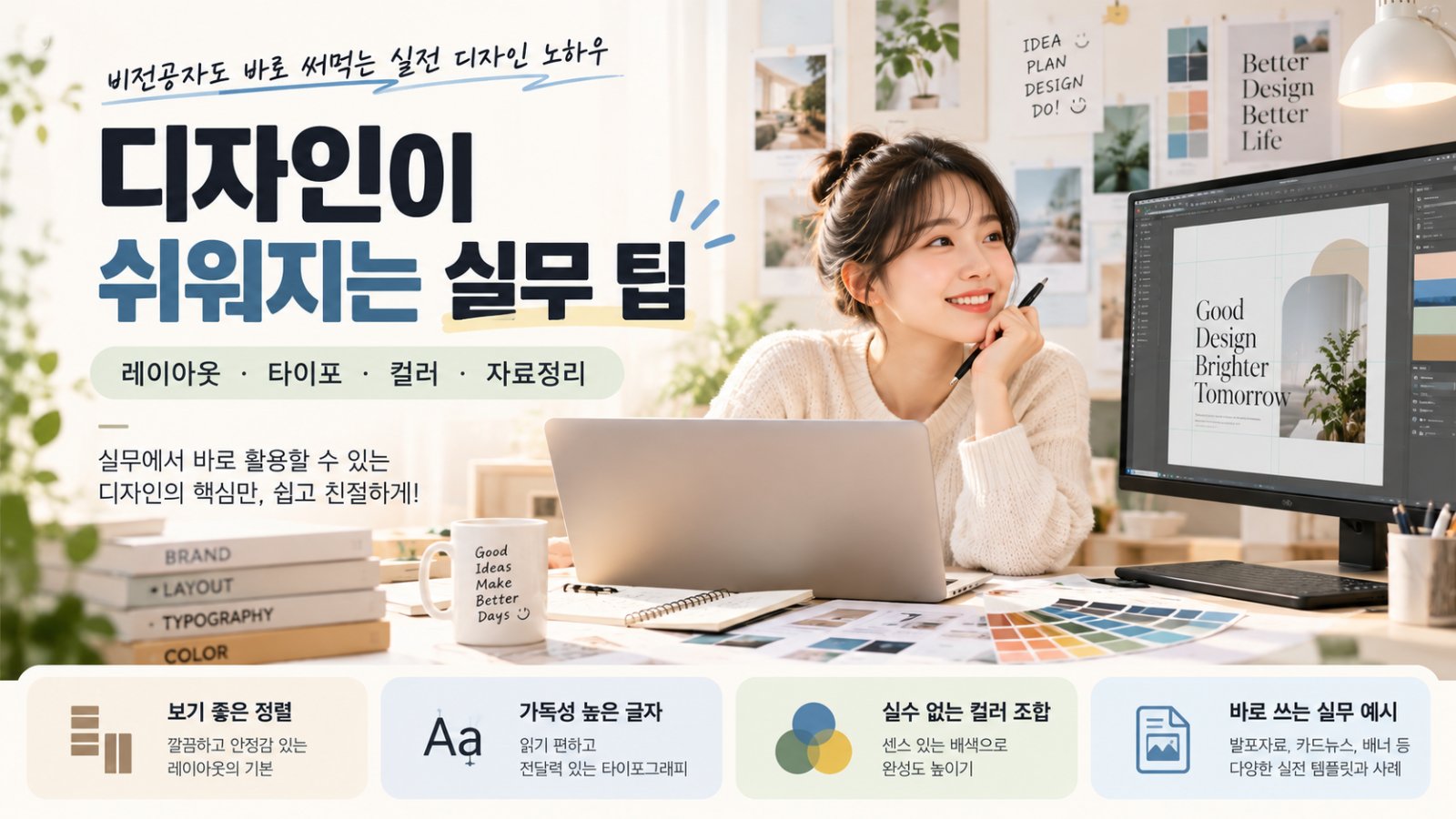 디자인이 쉬워지는 실무 팁